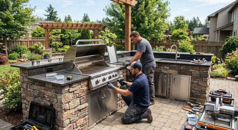 Outdoor Kitchen Installation in Bonita Springs, FL