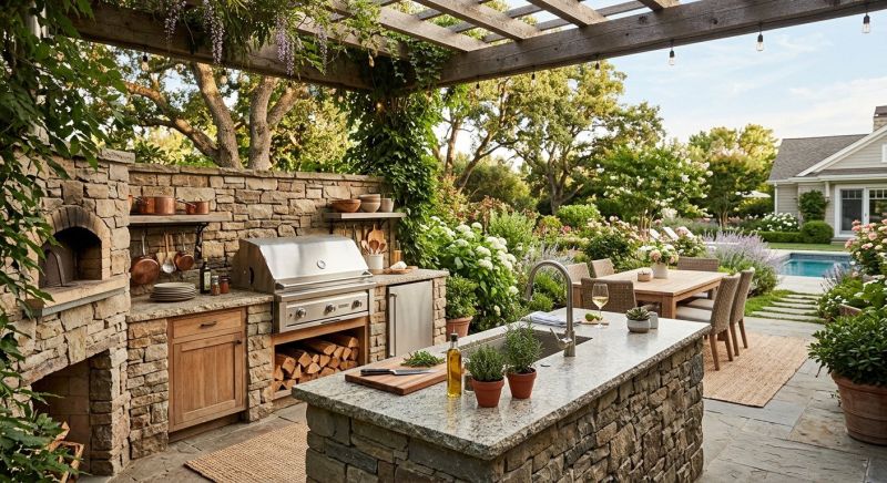 Outdoor Kitchen Installation in Las Vegas, NV