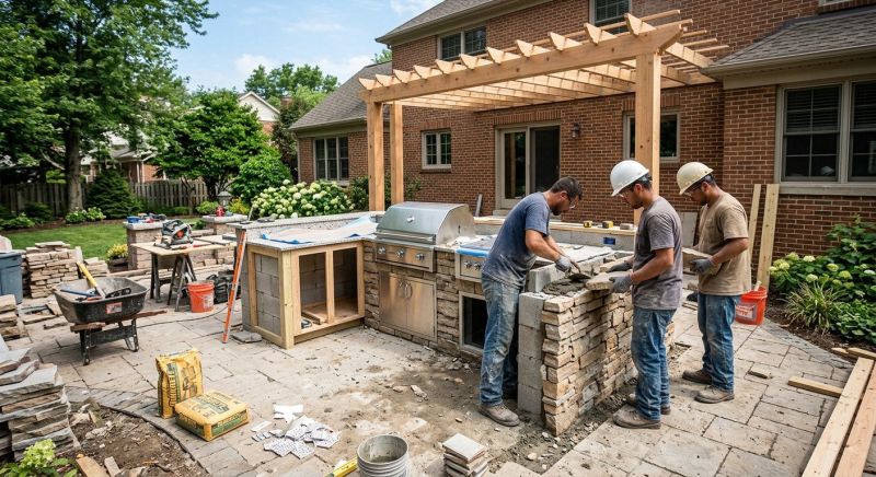 Outdoor Kitchen Remodeling in Sonoma County, CA